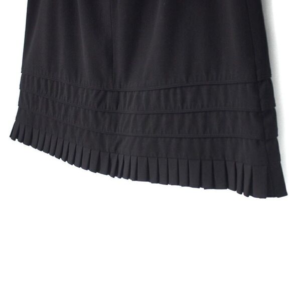 Larry Levine Stretch Mini Skirt with Ruffles in 8 - Picture 4 of 5